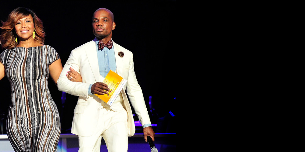 Kirk Franklin and Erica Campbell